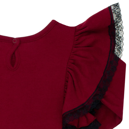 Sukienka 163178 "Magia Świąt" Nicol - bordo