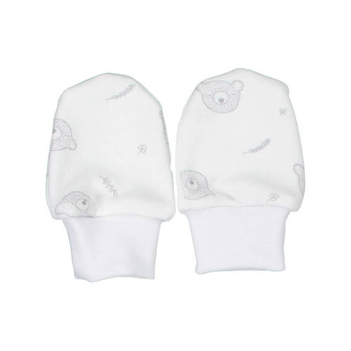 Miś Martex niedrapki rękawiczki szary