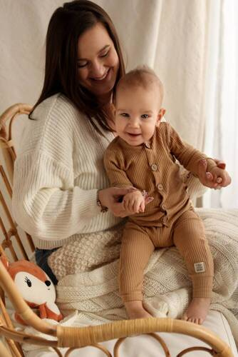 "Natural Harmony" Makoma Bluza latte