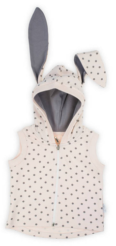 192272 Sara Nicol Kamizelka dresowa z kapturem