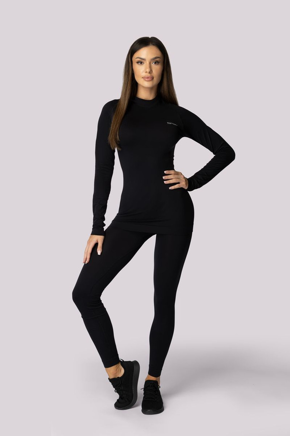 Alpha legginsy termoaktywne Spaio black