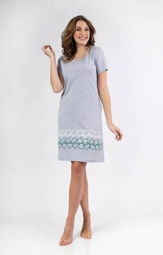156 Koszula nocna  Regina - jasny melanż