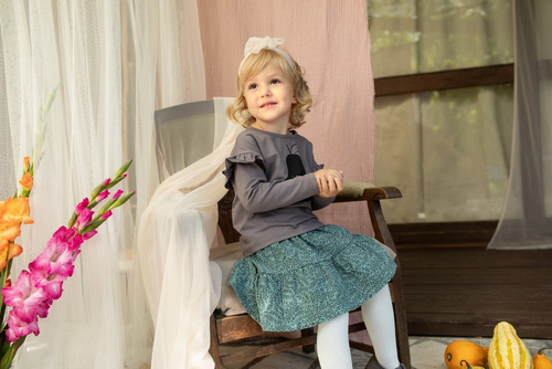 Tres Bien Pinokio Spódniczka na gumce - zielony 