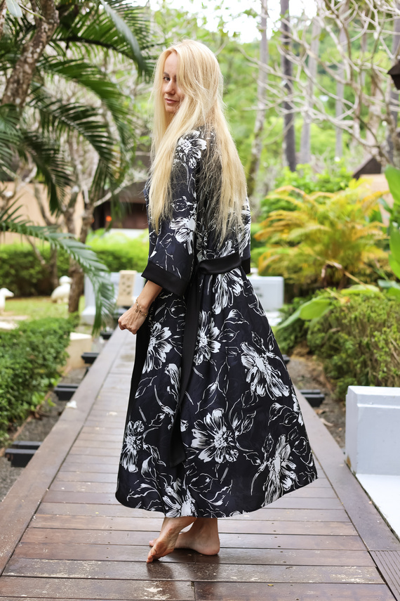 Sicily Szlafrok Damski Kalimo - glamour