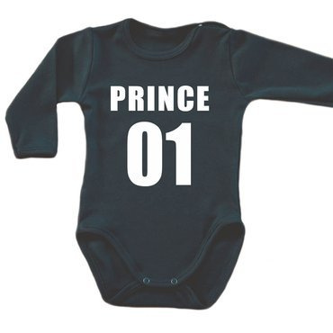 Body długi rękaw "Prince książę 01" Moocha czarny