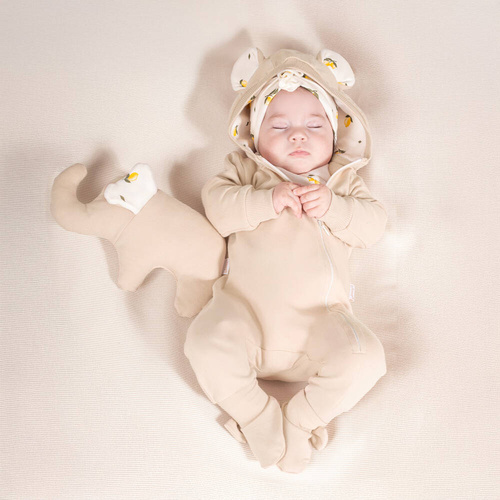 212271 Tola Nicol Pajacyk dresowy z podszewką