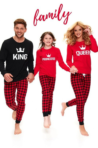 9748 Piżama Damska Doctor Nap - red