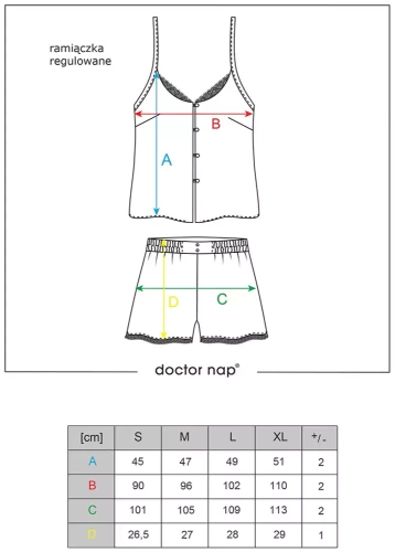 PM.5100 Piżama Damska Doctor Nap - milk