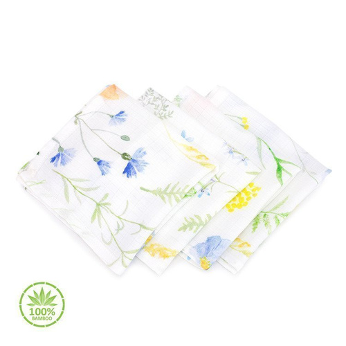 Chusteczki 100% Bamboo Muślin Fairies Makaszka