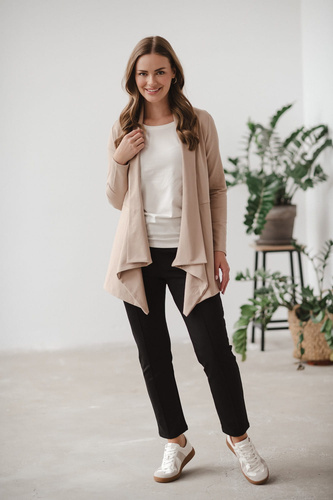 Mama Wrap Kardigan ciążowy Milk&Love beżowy 