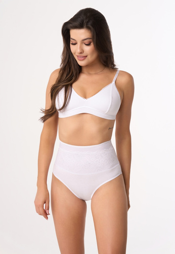 bbl 148 Figi Damskie Modelujące Babell - biały