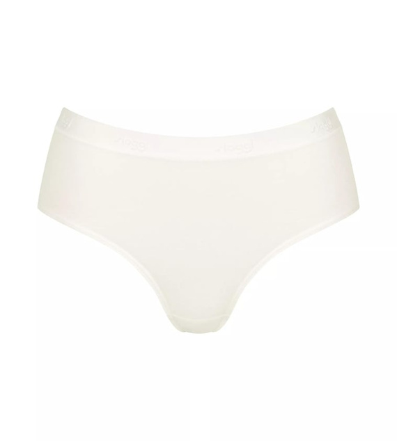 Go Casual Midi Figi Damskie 2-pak Sloggi - silk white