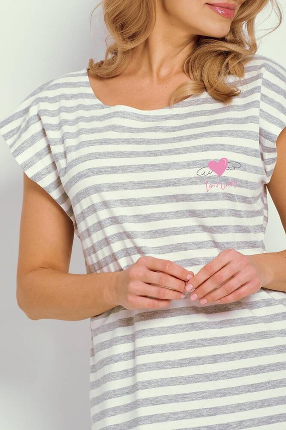 3354 Harper Koszula Damska Taro - szary