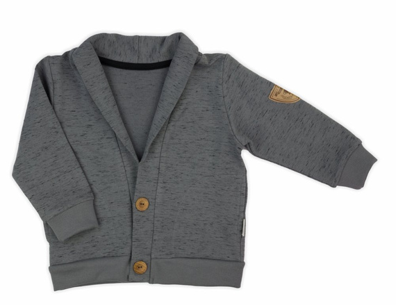 Bluza dresowa 169553 "Mix" Nicol - grafitowy