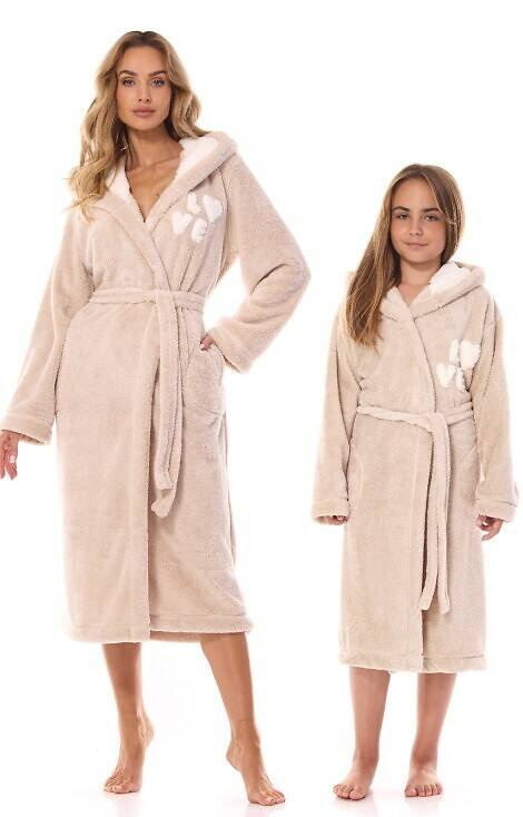 2434 LO Szlafrok dziecięcy L&L - angora