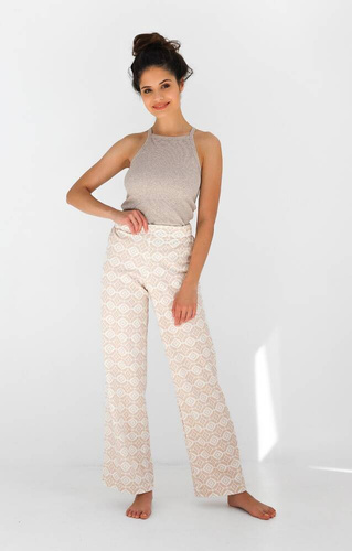 Francesca  Piżama damska Sensis - beżowa