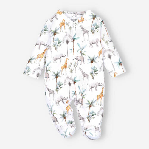 Safari Adventure Pajacyk z bawełny organicznej Nini