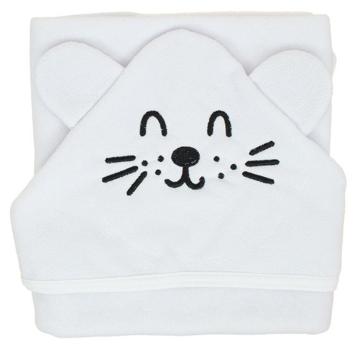 Niemowlęce okrycie kąpielowe foczka Martex szare