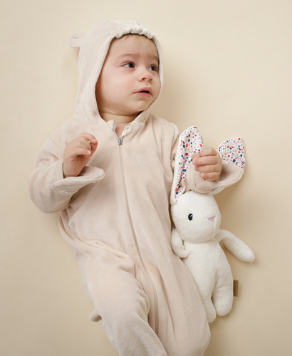 Lovely Day Pinokio Kombinezon na zamek - beżowy