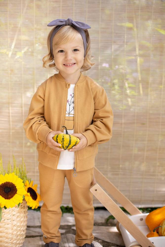 Tres Bien Pinokio Bluza dla dziewczynki - żółty