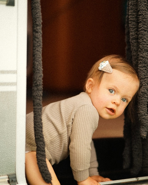 "Waffel Stone" Makoma Body polo z długim rękawem