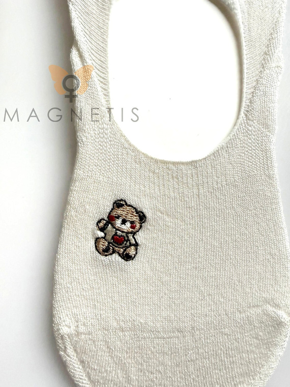 Magnetis YN-251132 – baleriny damskie z wiskozy z silikonem