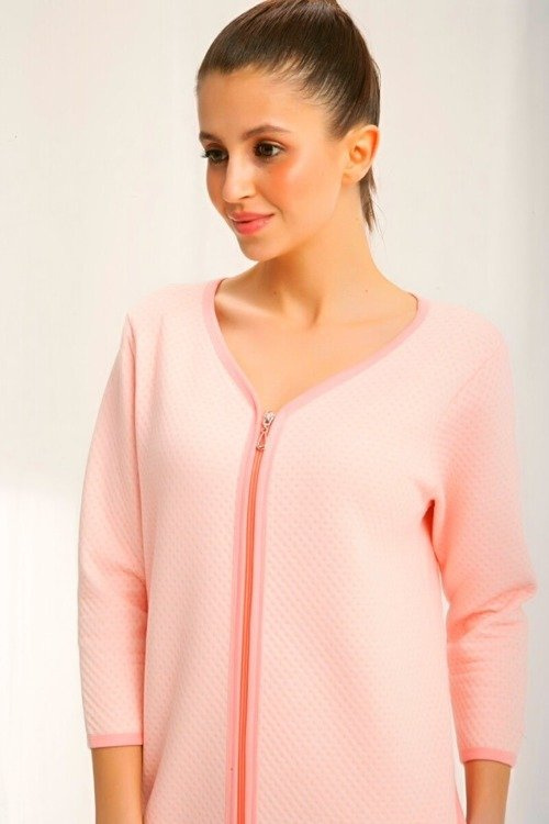 214 Szlafrok Damski Luna- morela