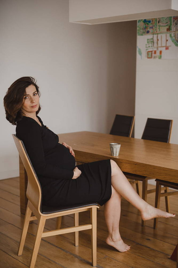 Tummy Bluzka ciążowa i do karmienia Milk&Love czarny