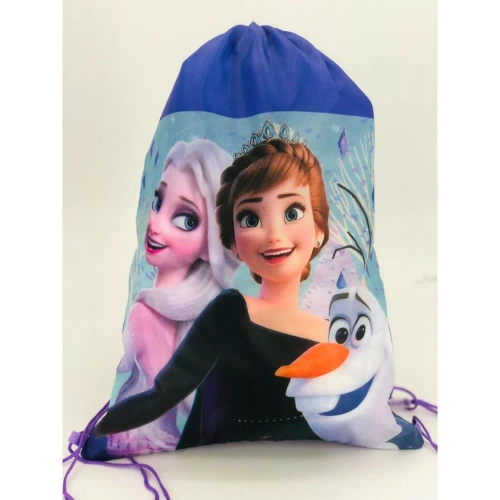 Frozen 1 Anna Elza W24 Worek do szkoły na buty Setino niebieski