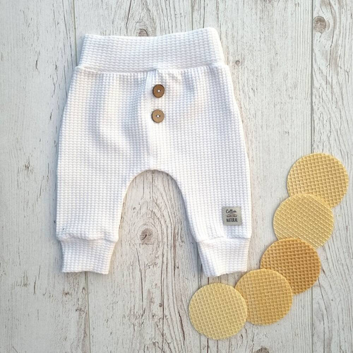 "Natural Waffel" Makoma Spodnie niemowlęce camel