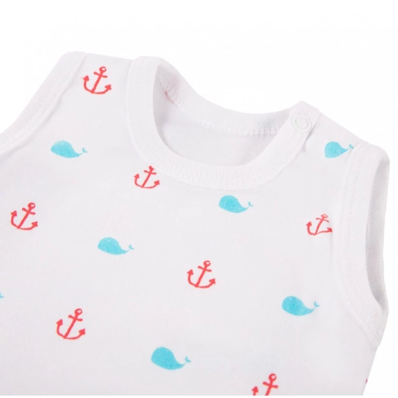 Body niemowlęce na ramiączkach "Little Sailor" Ewa Klucze