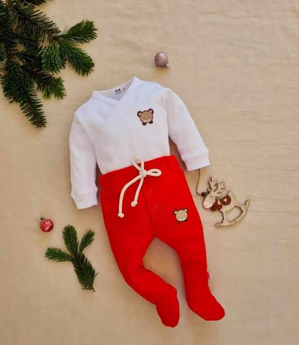 Komplet niemowlęcy Marija 0419T Teddy 