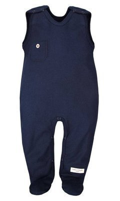 Śpiochy niemowlęce z kieszonką "Simply Comfy"  - granat