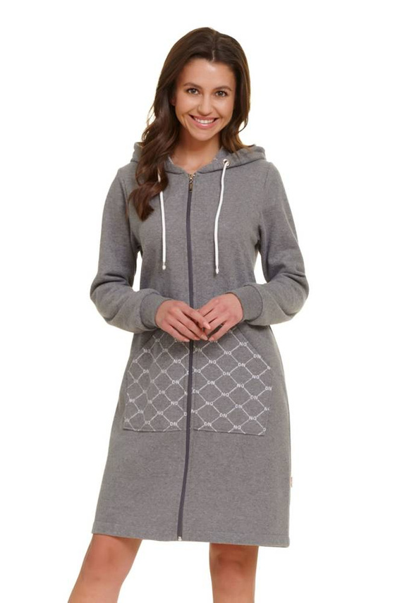 Szlafrok damski Doctor Nap SMZ.5244.grey