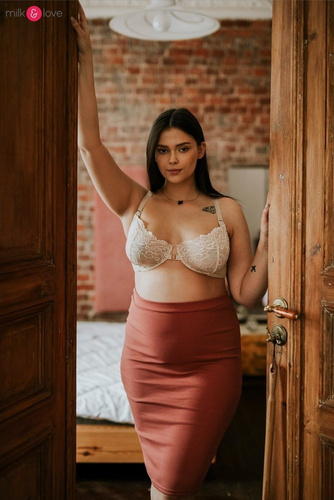 Spódnica ciążowa Tummy Milk&Love dusty cedar