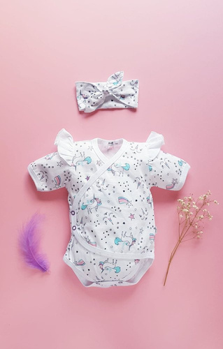 262 Sweet Patataj Body rozpinane z krótkim rękawem Marija