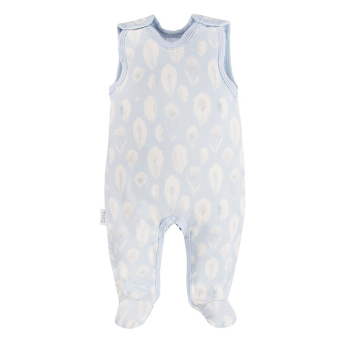 Bamboo Ewa Klucze Śpiochy niemowlęce- niebieski