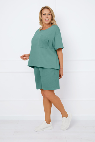 Bono Komplet damski Italian Fashion - szałwiowy