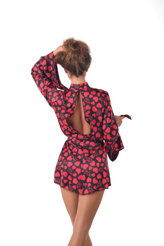 Morgan Short Robe Szlafrok Damski Peniuar Anais