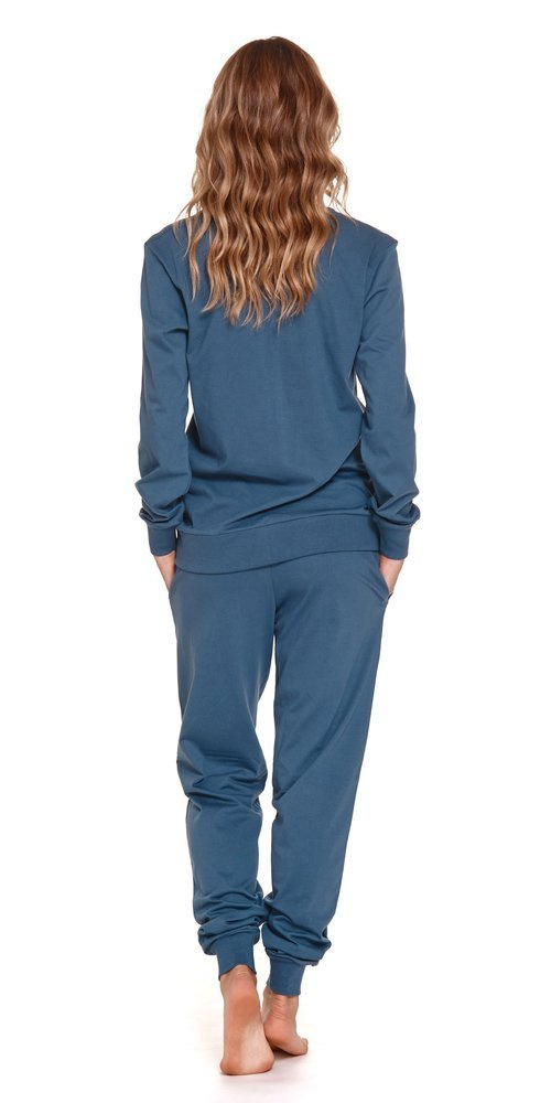 4349 Piżama Damska Doctor Nap - deep blue