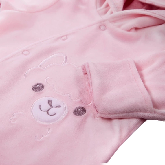 "Baby Love" Ewa Klucze Pajac welurowy - niebieski