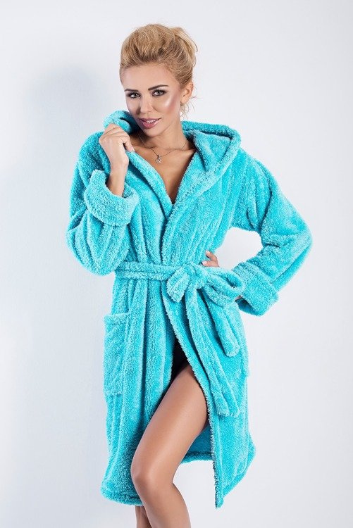 Diana Podomka Szlafrok Damski Dkaren -róż