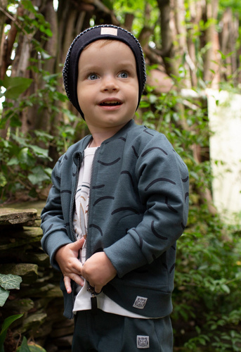 Le Tigre Pinokio Bluza dla chłopca - zielony druk