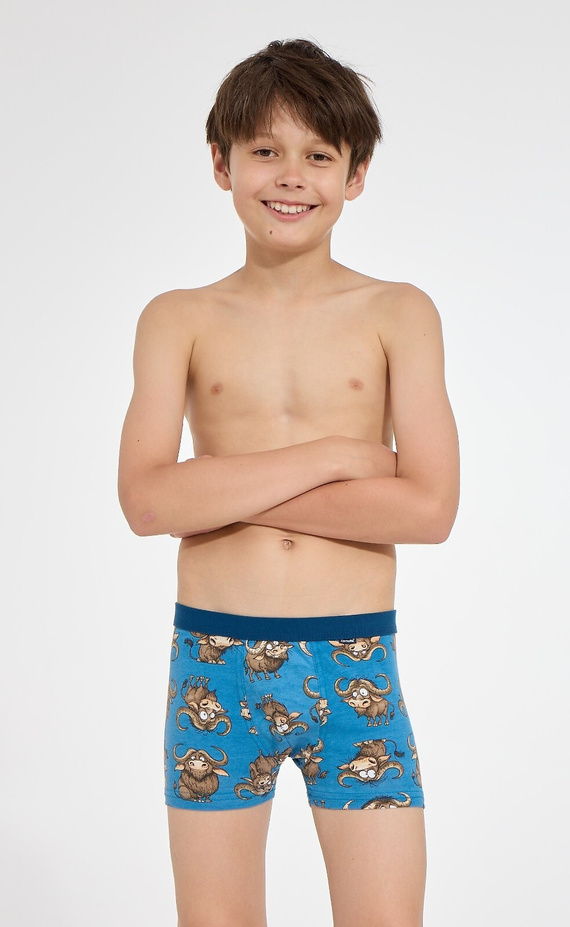 Bokserki chłopięce Cornette Young Boy 700/159 Bulls 2 bawełniane