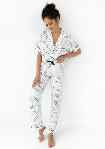 Chanel Piżama damska Sensis -śmietankowy