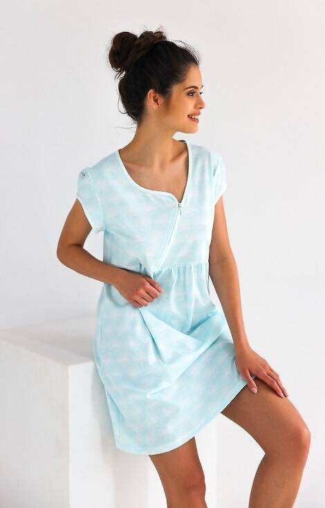 Alma koszula nocna Sensis - miętowy