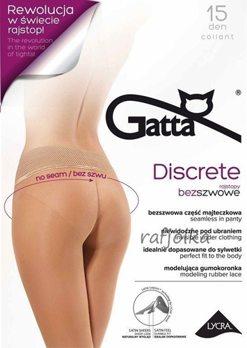 Rajstopy Discrete - beige