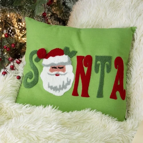 Nikolas poszewka świąteczna Eurofirany zielony