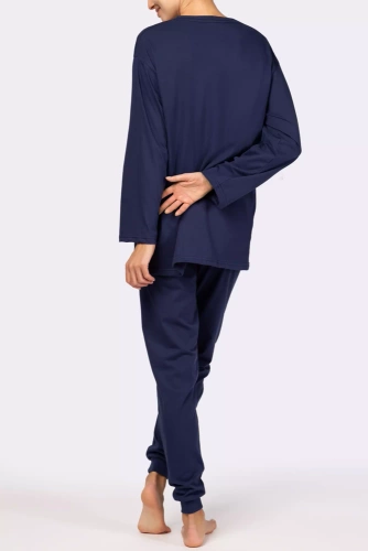 Homie longsleeve Piżama damska Mona navy