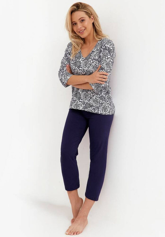 250 Piżama damska Cana - granatowy